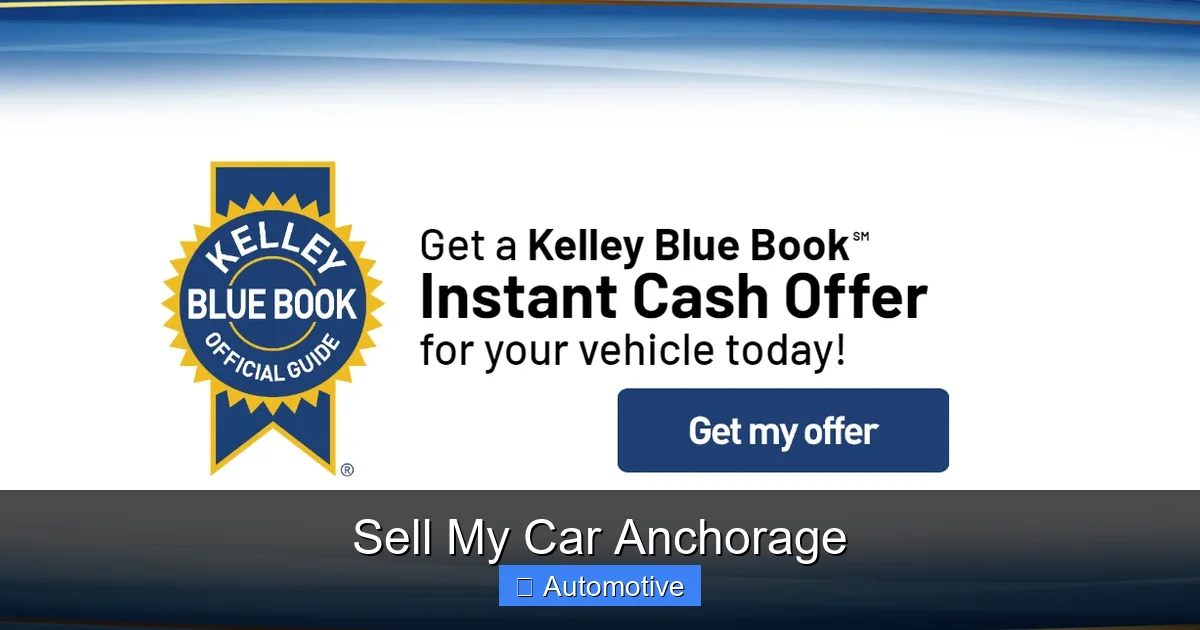 Sell My Car Anchorage