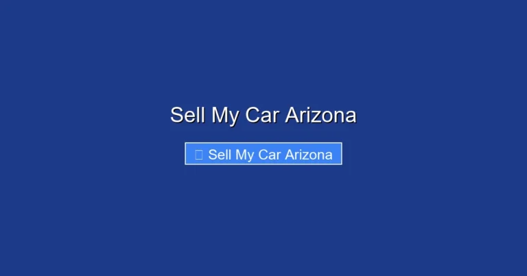 Sell My Car Arizona