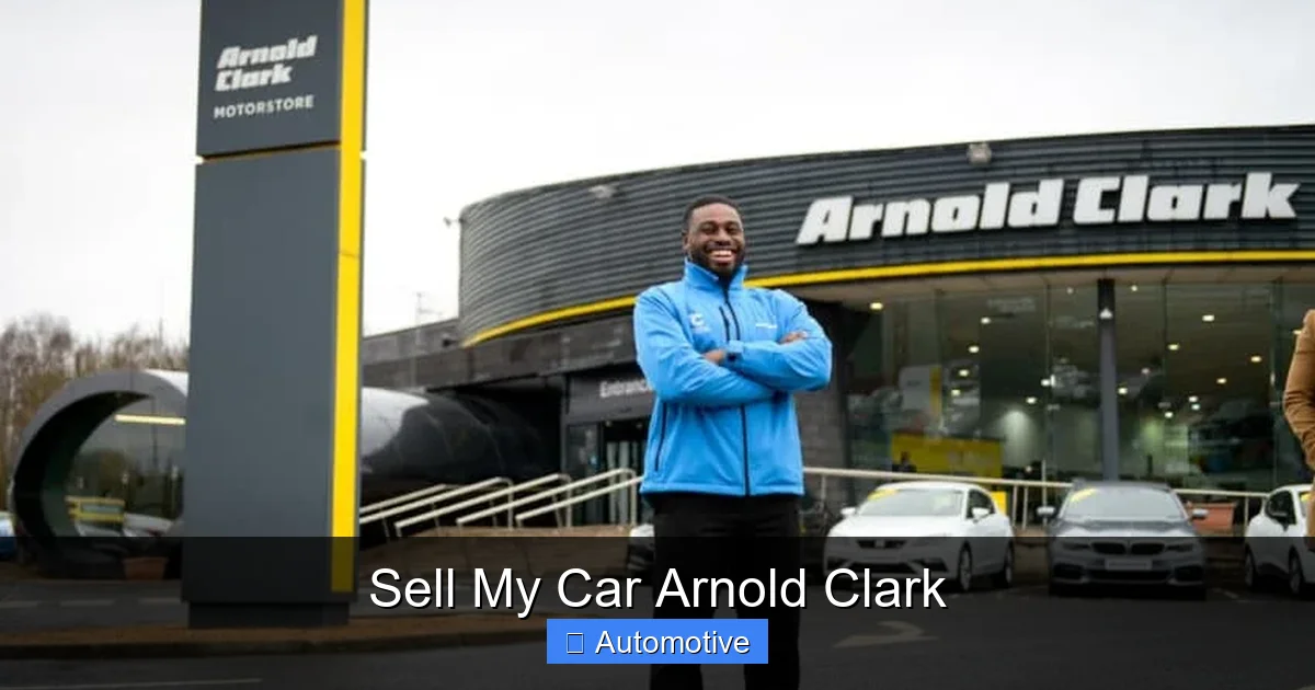 Sell My Car Arnold Clark