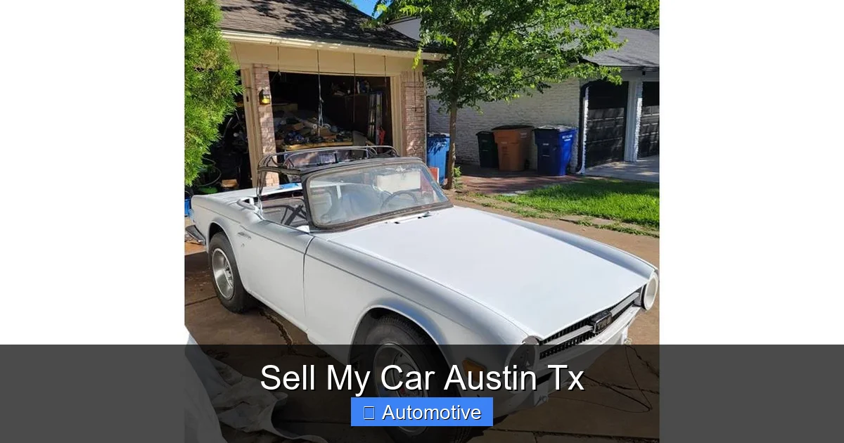 Sell My Car Austin Tx