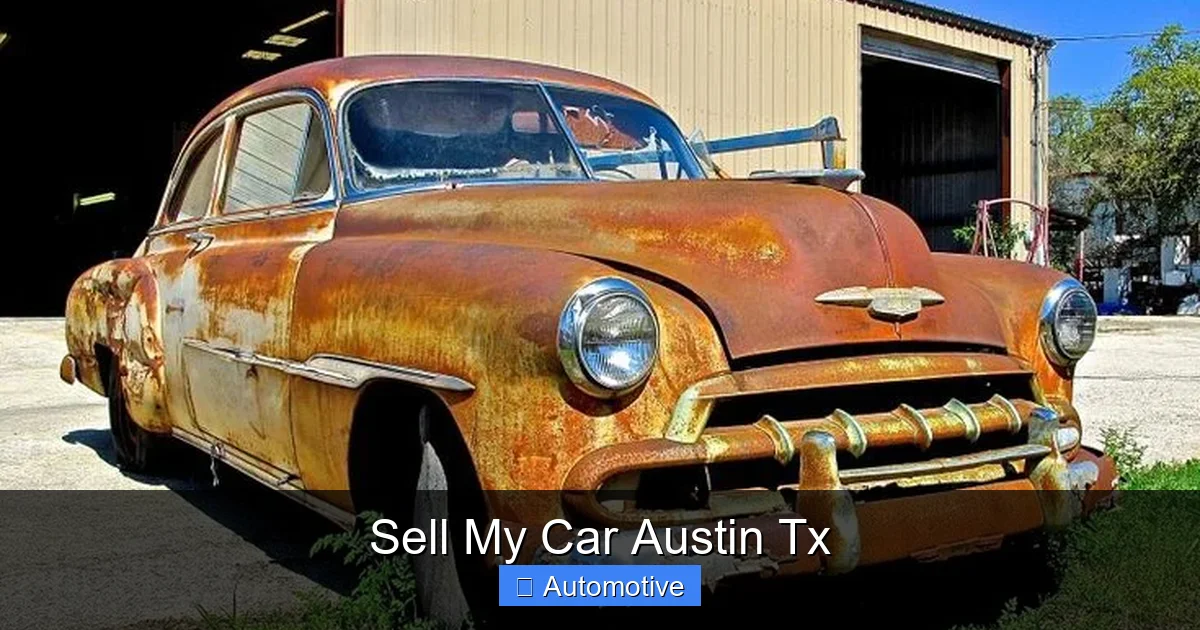 Sell My Car Austin Tx