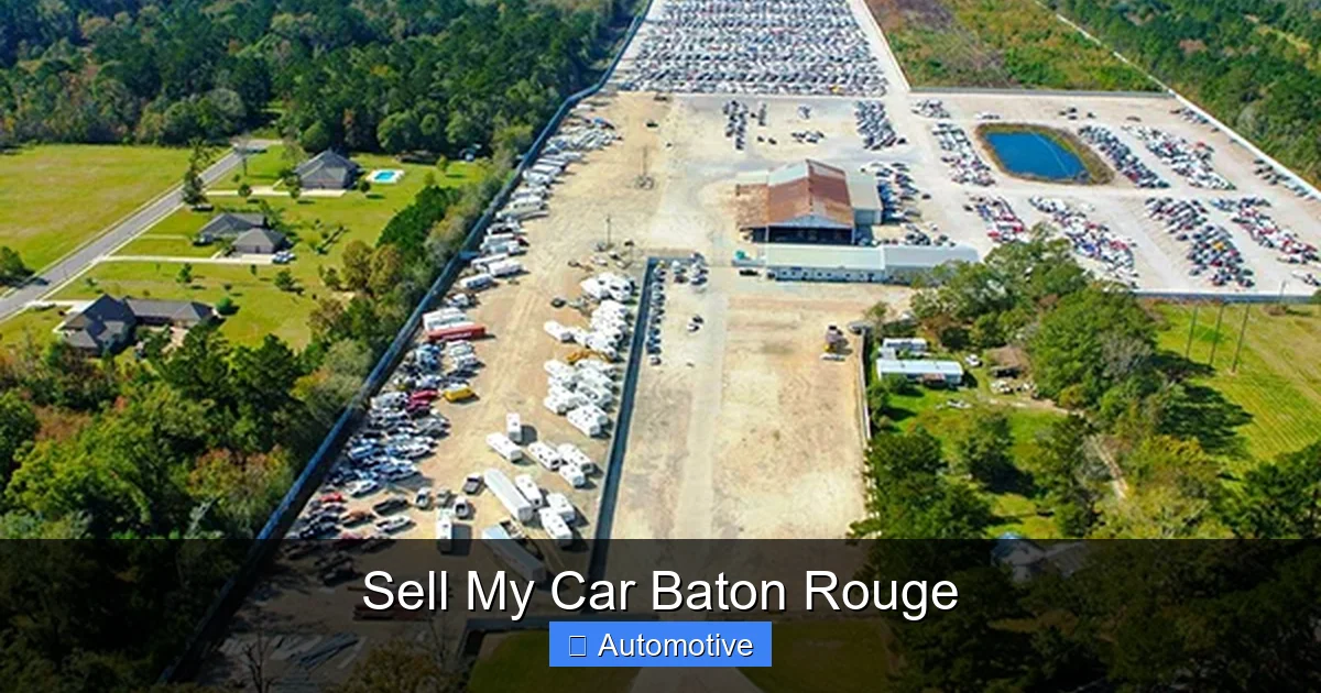 Sell My Car Baton Rouge