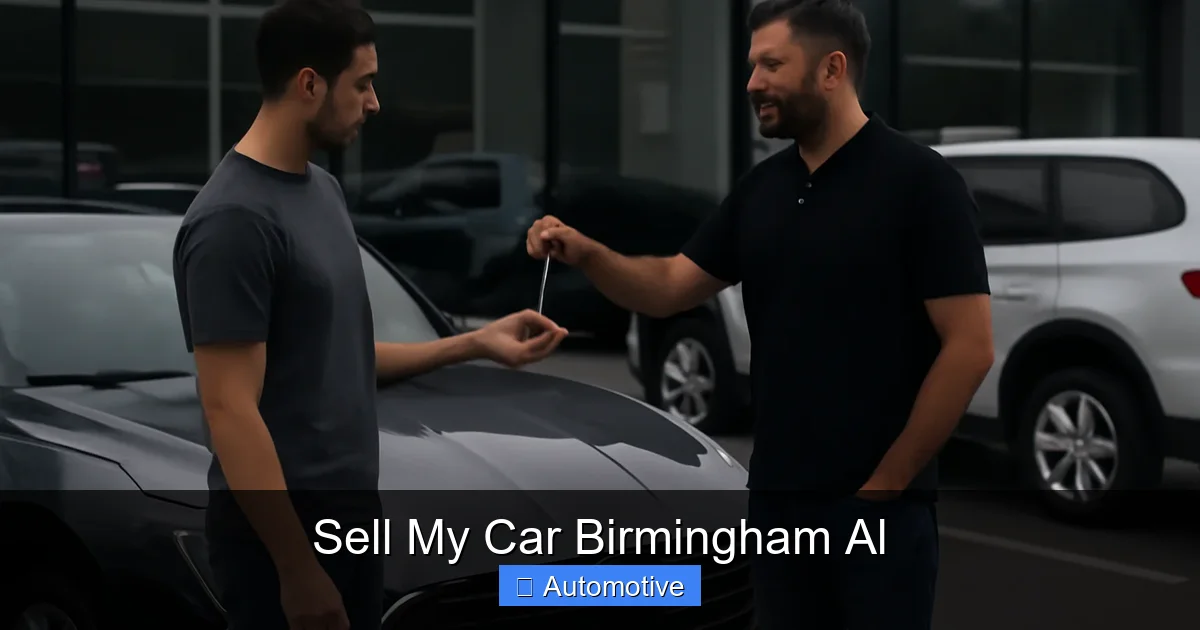 Sell My Car Birmingham Al