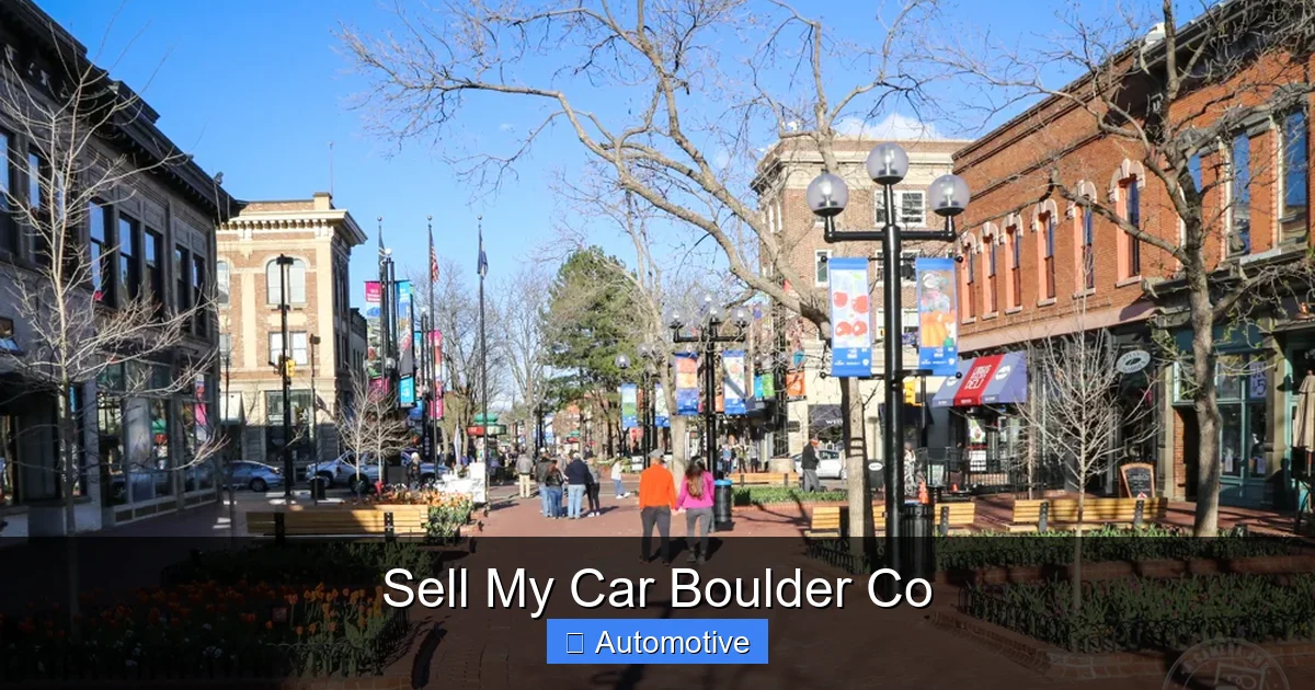 Sell My Car Boulder Co