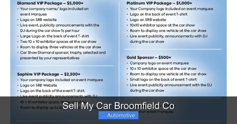 Sell My Car Broomfield Co