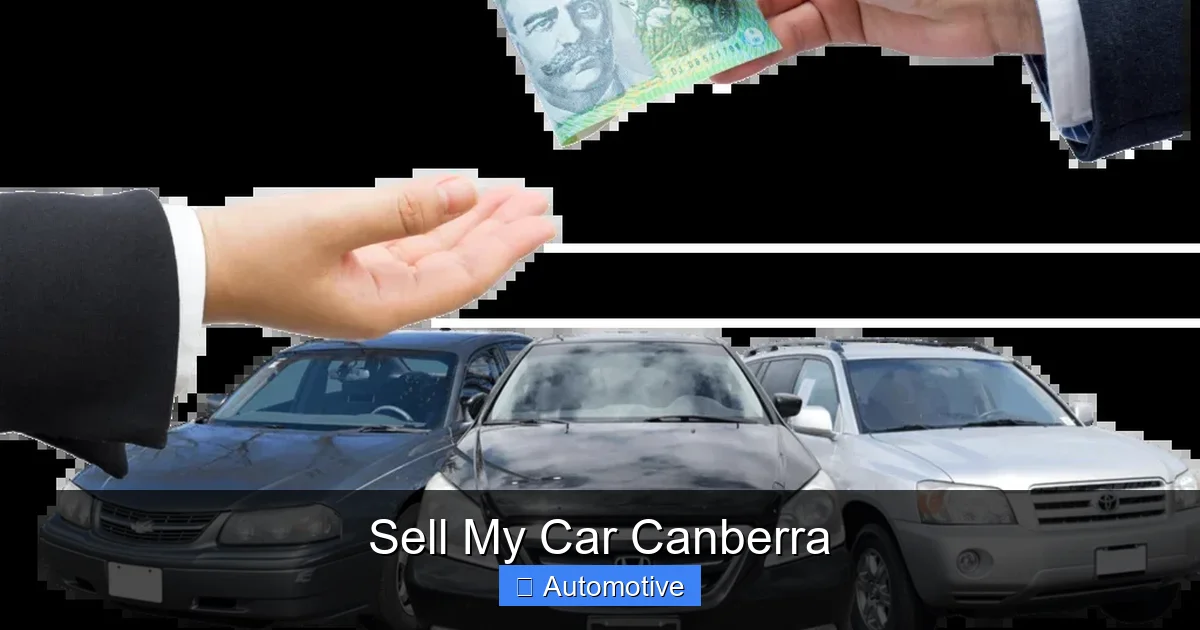 Sell My Car Canberra
