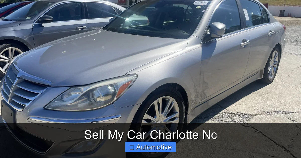 Sell My Car Charlotte Nc