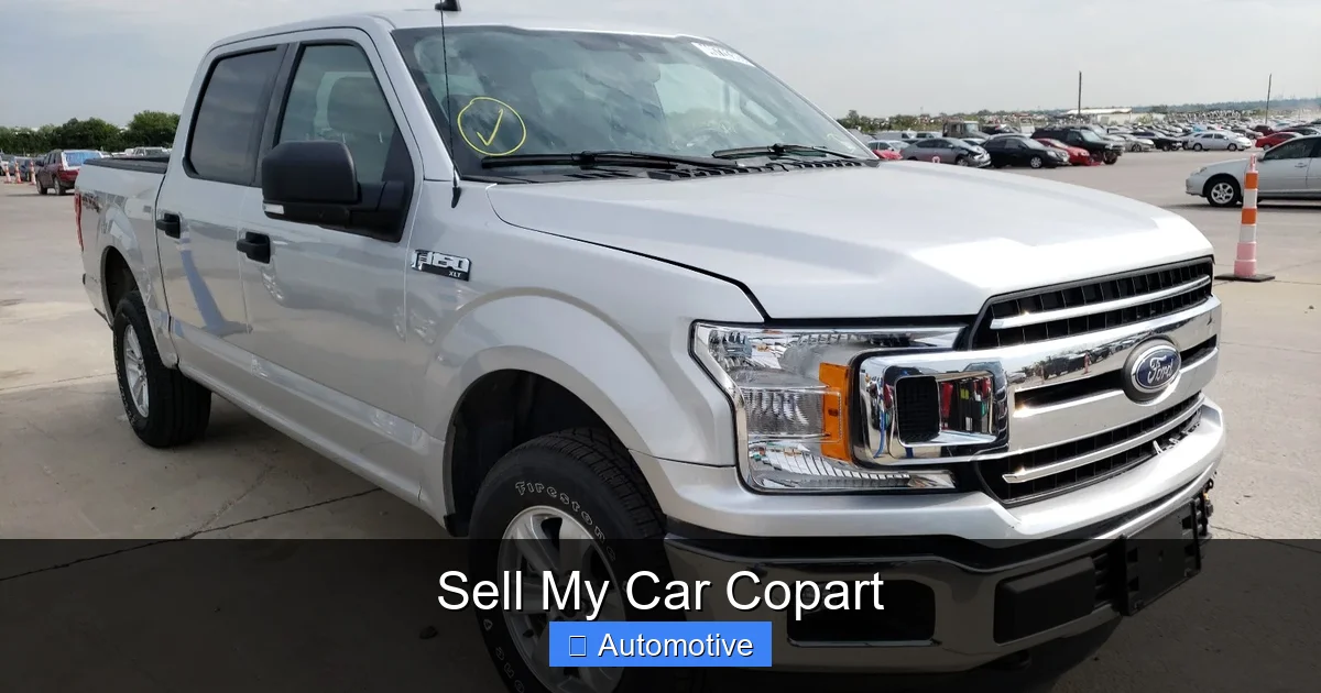 Sell My Car Copart
