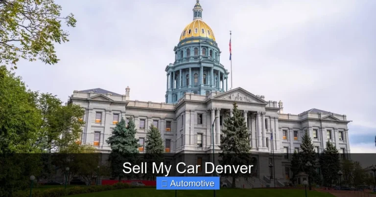 Sell My Car Denver