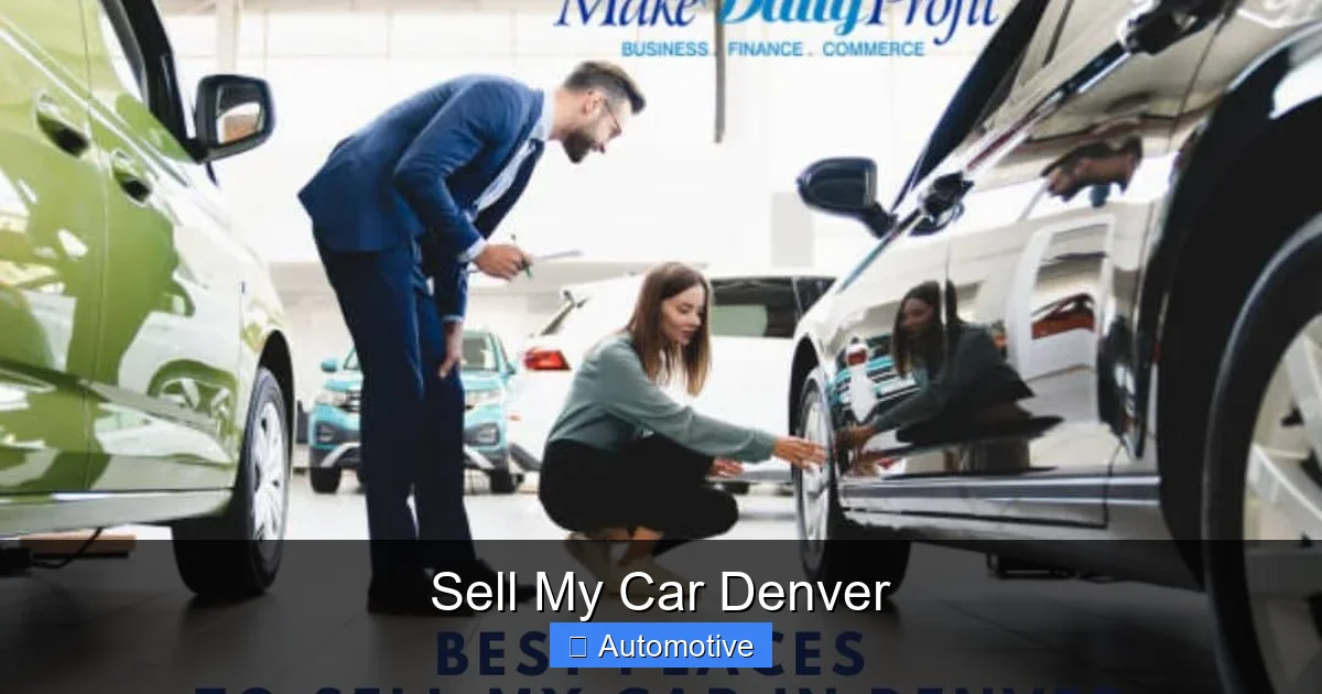 Sell My Car Denver