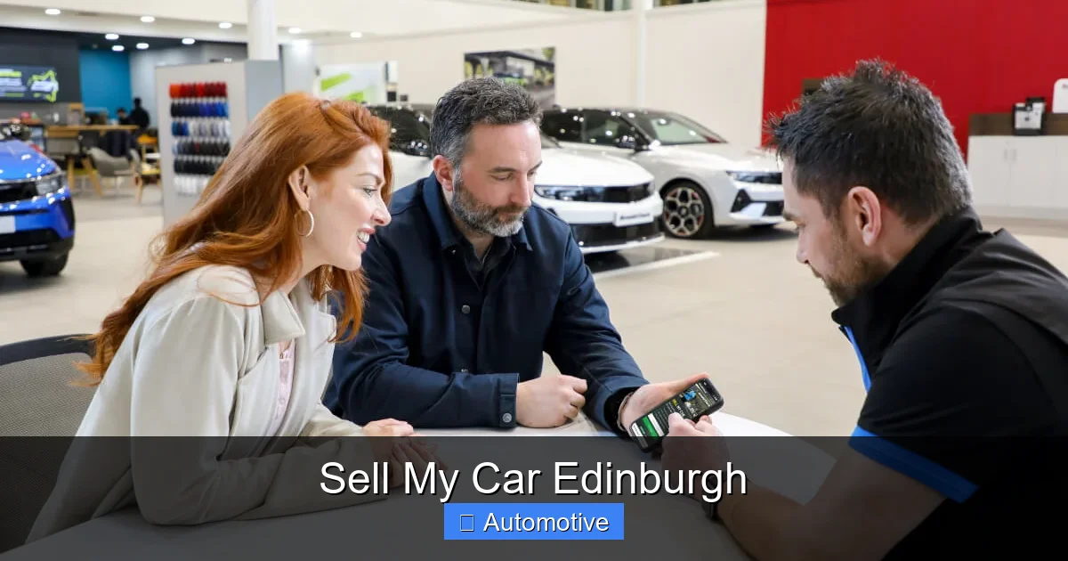 Sell My Car Edinburgh