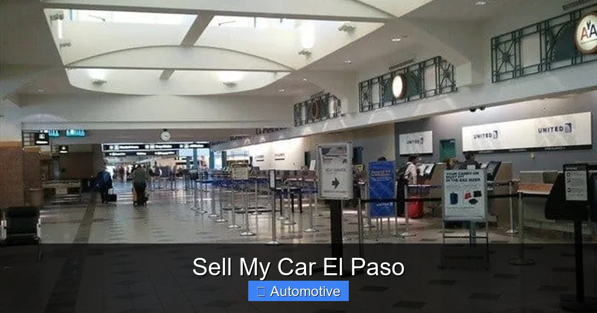 Sell My Car El Paso