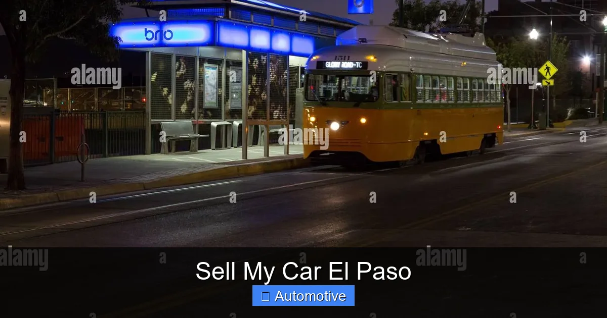 Sell My Car El Paso