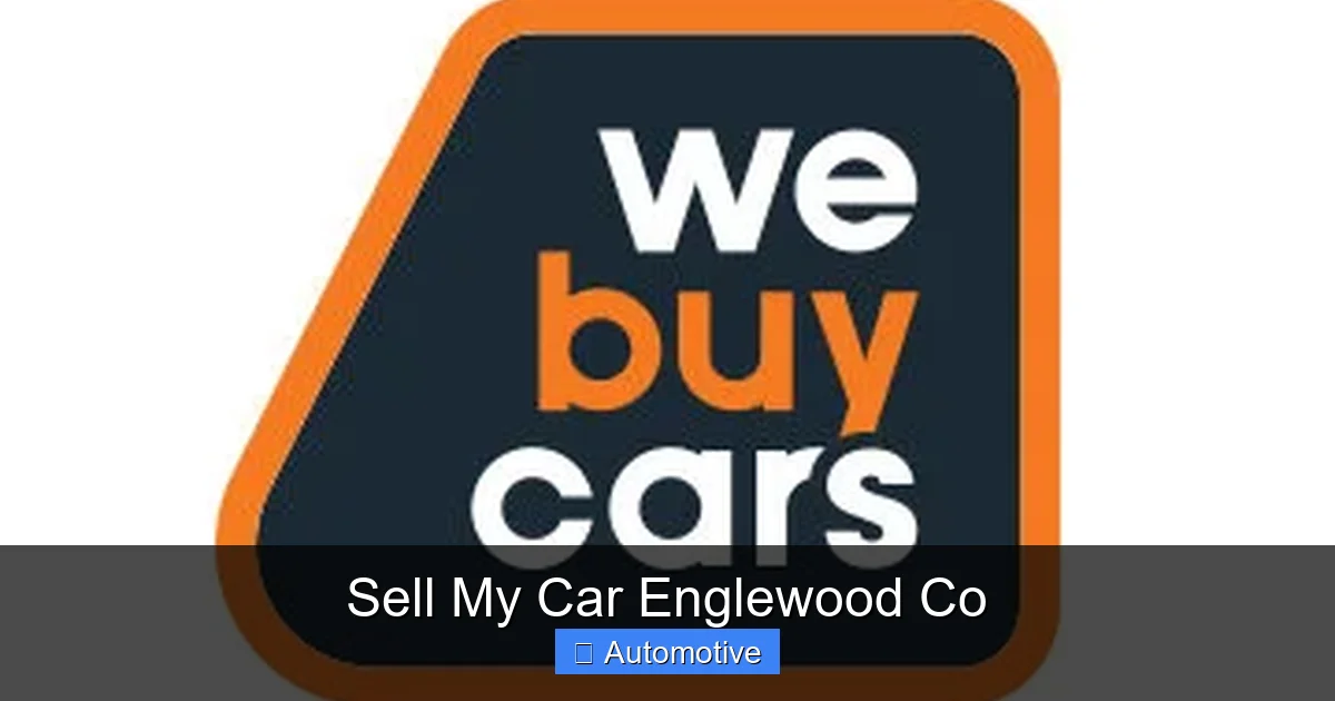 Sell My Car Englewood Co