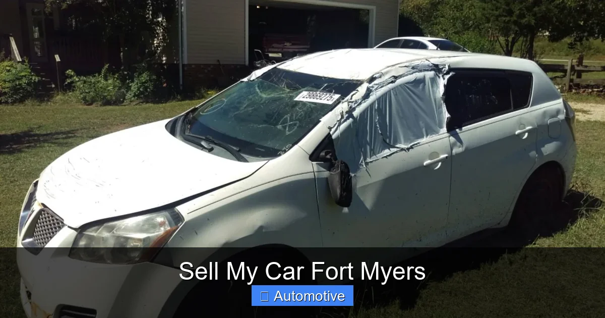Sell My Car Fort Myers