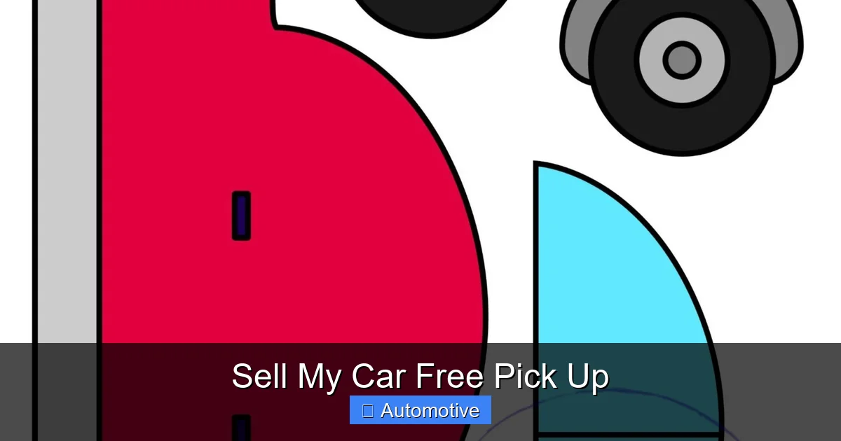 Sell My Car Free Pick Up