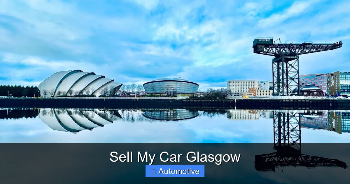 Sell My Car Glasgow