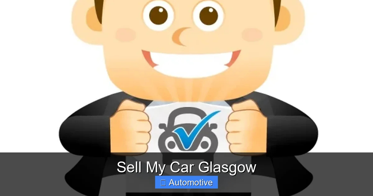 Sell My Car Glasgow