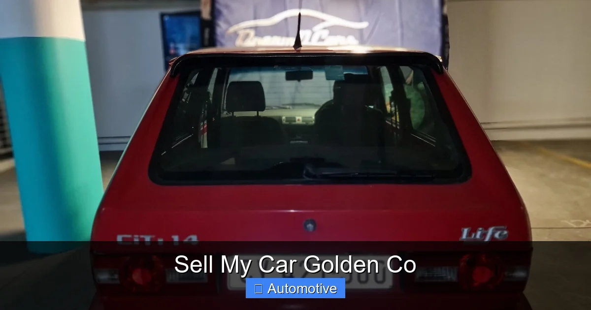 Sell My Car Golden Co