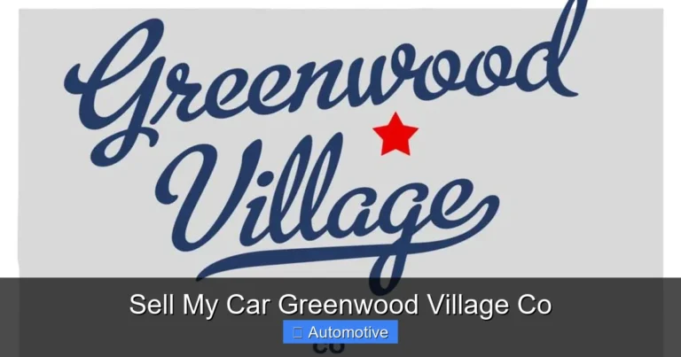 Sell My Car Greenwood Village Co