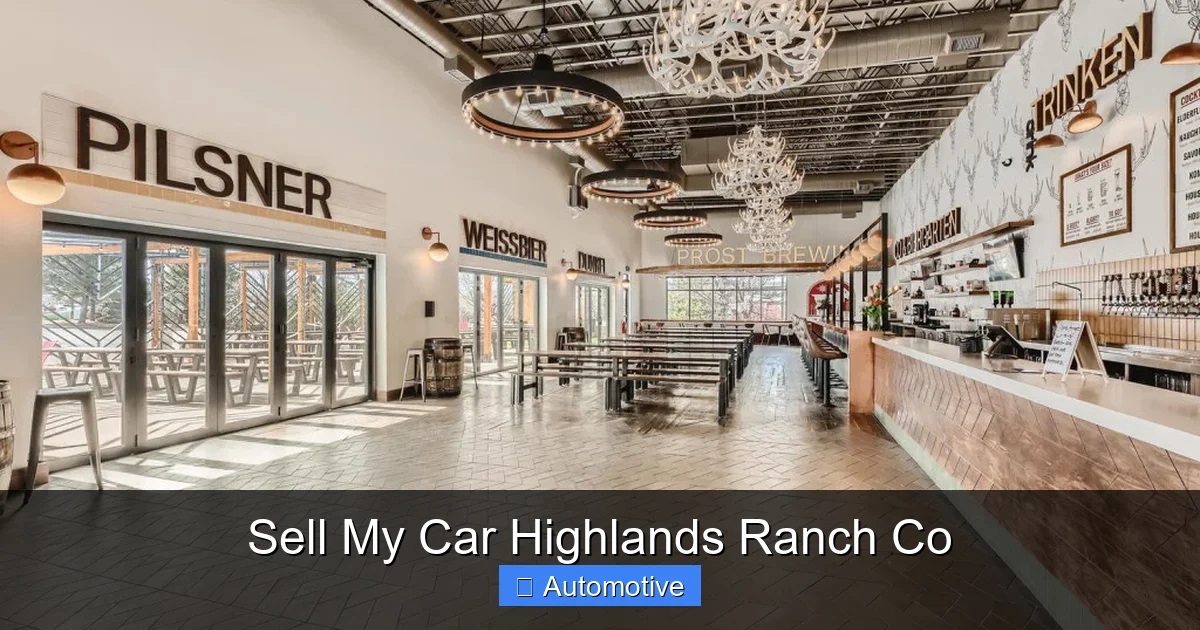 Sell My Car Highlands Ranch Co