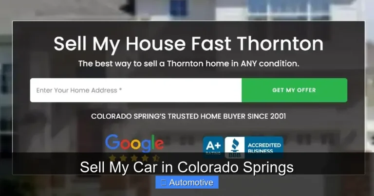 Sell My Car in Colorado Springs