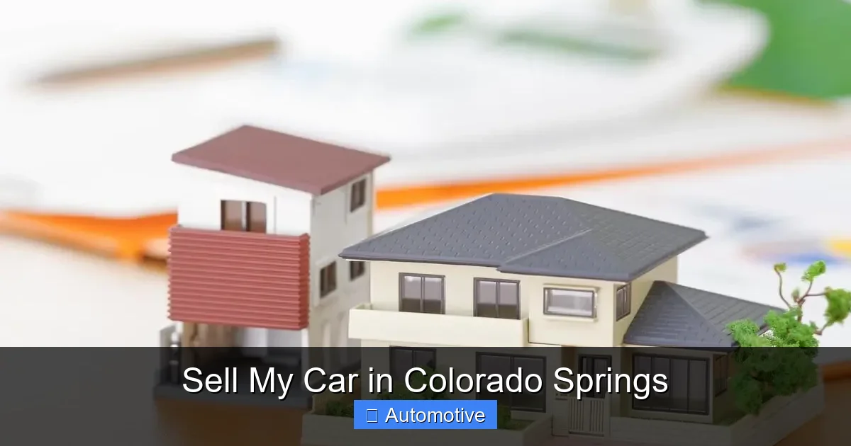 Sell My Car in Colorado Springs