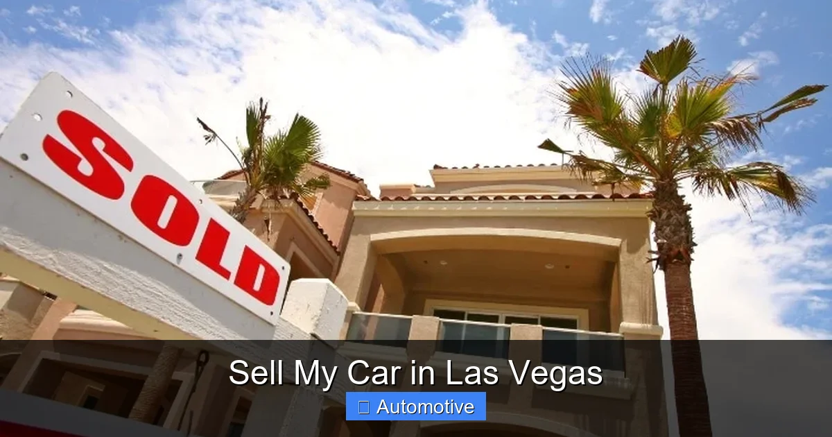 Sell My Car in Las Vegas