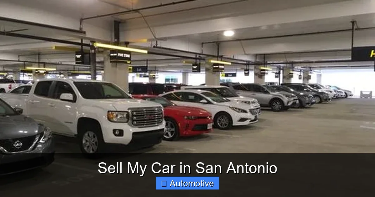 Sell My Car in San Antonio