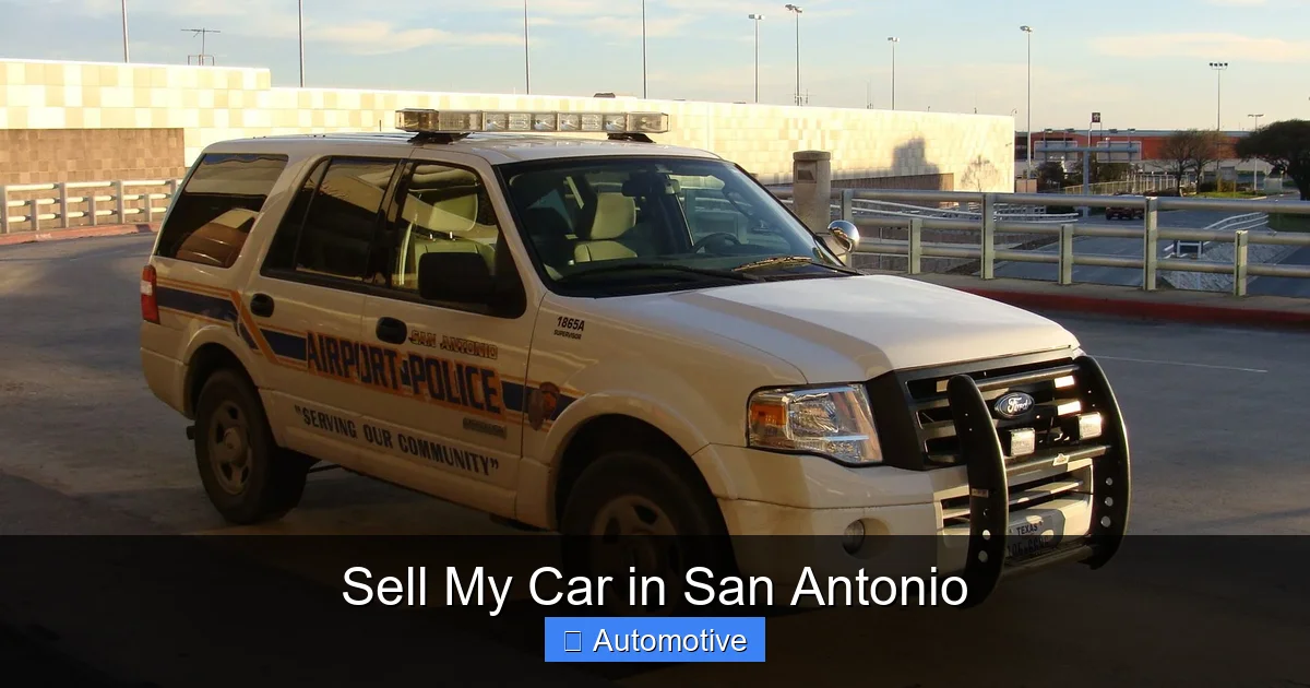 Sell My Car in San Antonio
