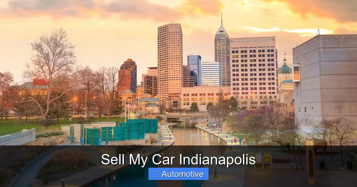 Sell My Car Indianapolis