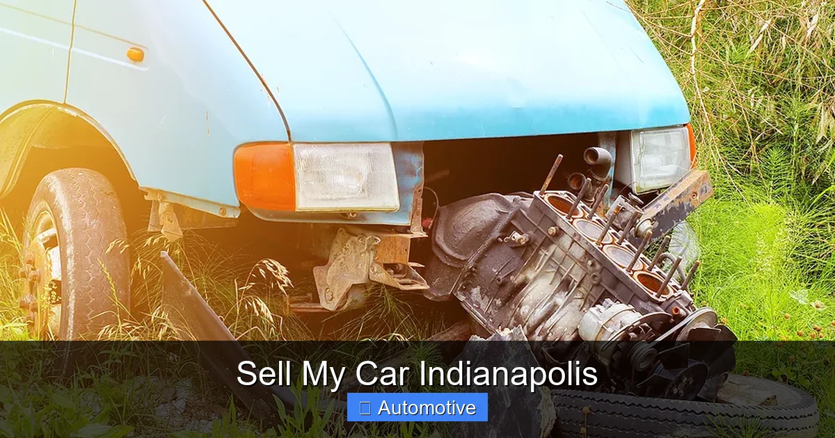 Sell My Car Indianapolis
