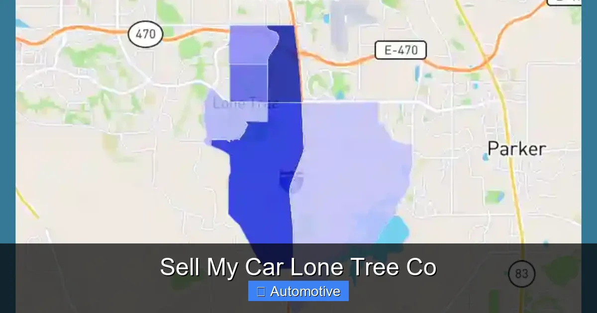 Sell My Car Lone Tree Co