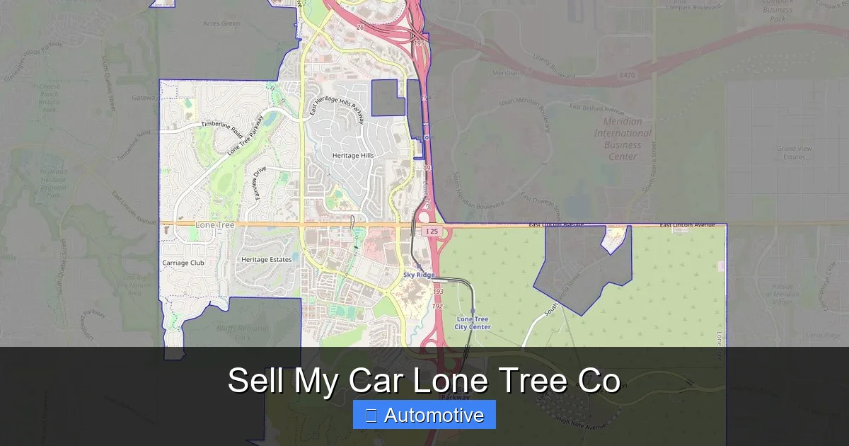 Sell My Car Lone Tree Co
