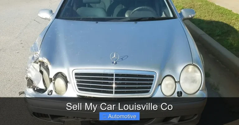 Sell My Car Louisville Co