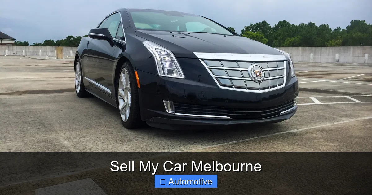 Sell My Car Melbourne