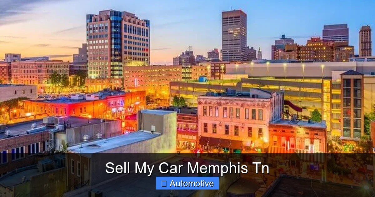 Sell My Car Memphis Tn