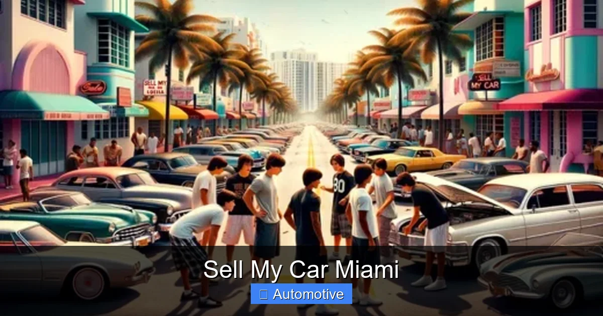 Sell My Car Miami