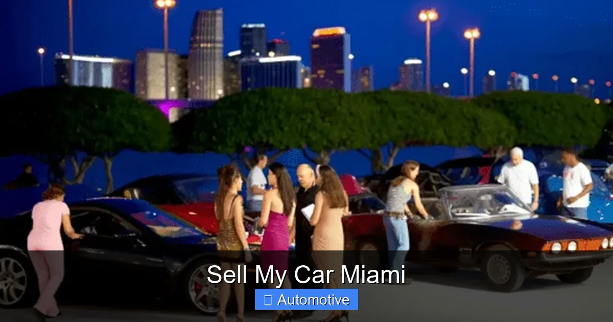 Sell My Car Miami