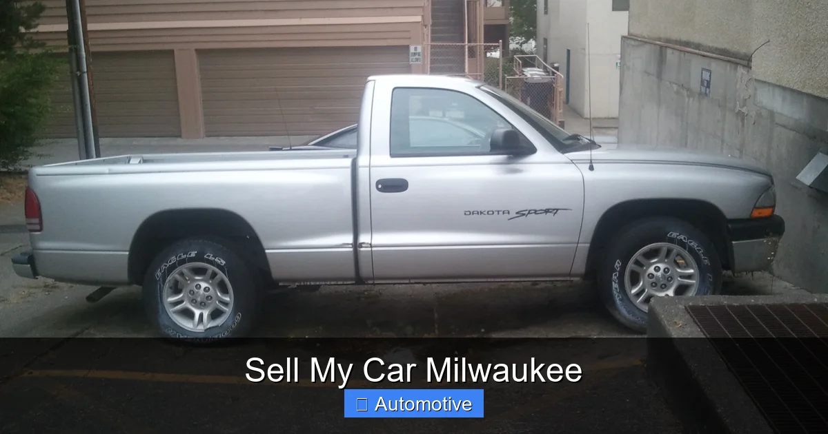 Sell My Car Milwaukee