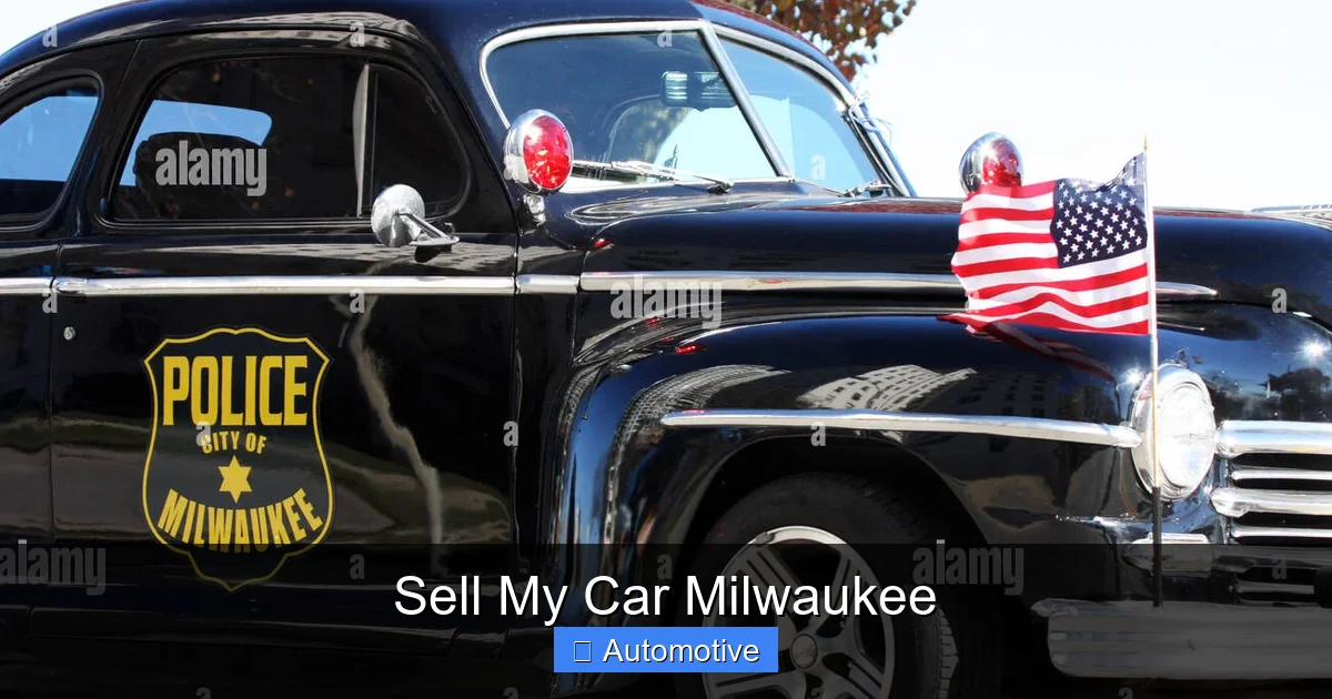 Sell My Car Milwaukee