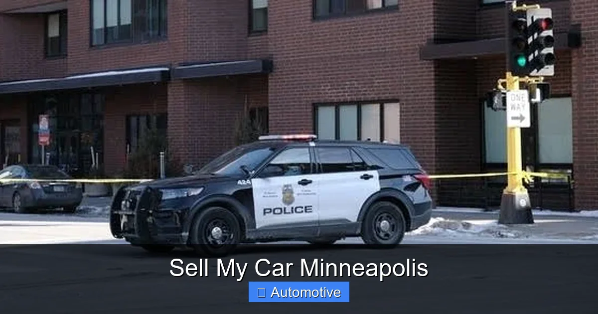 Sell My Car Minneapolis
