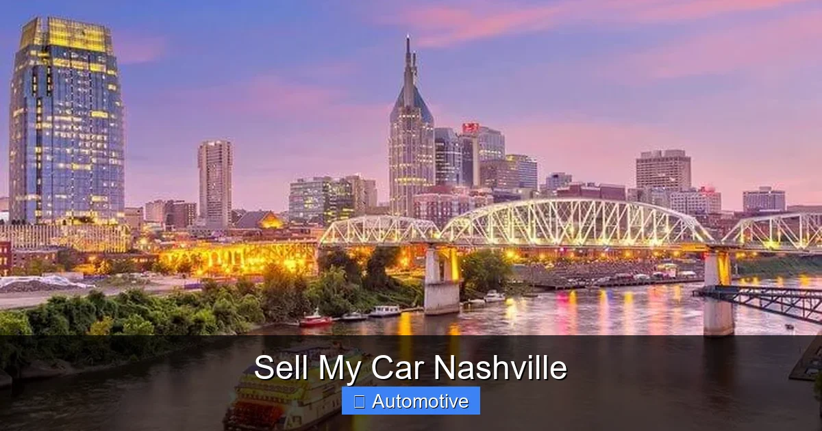 Sell My Car Nashville