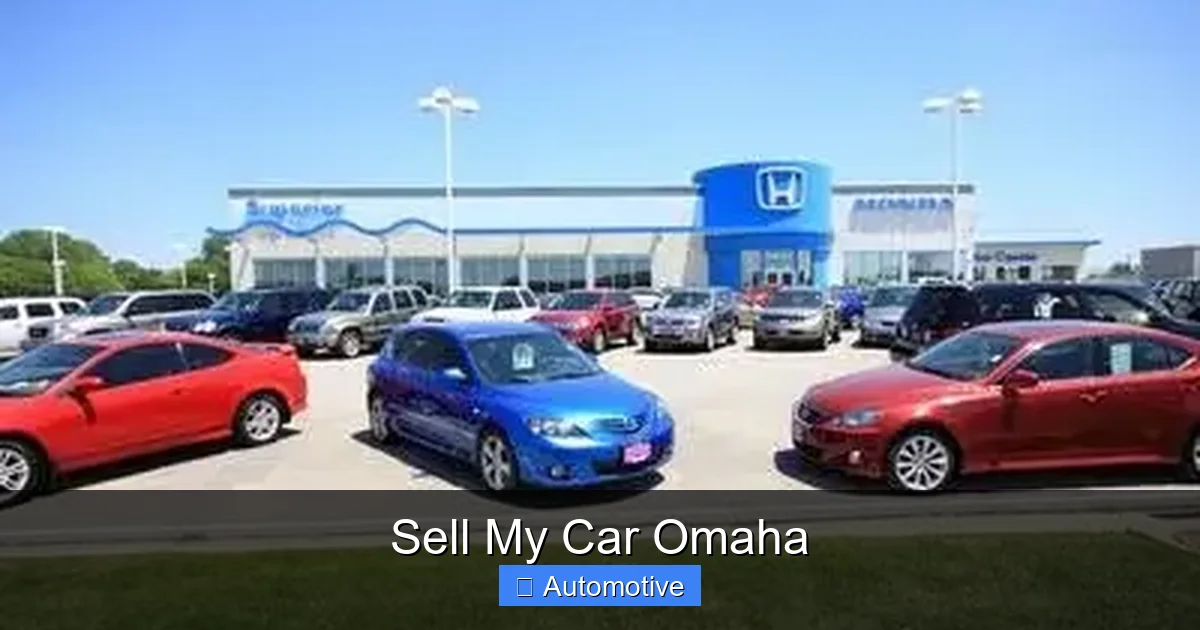 Sell My Car Omaha