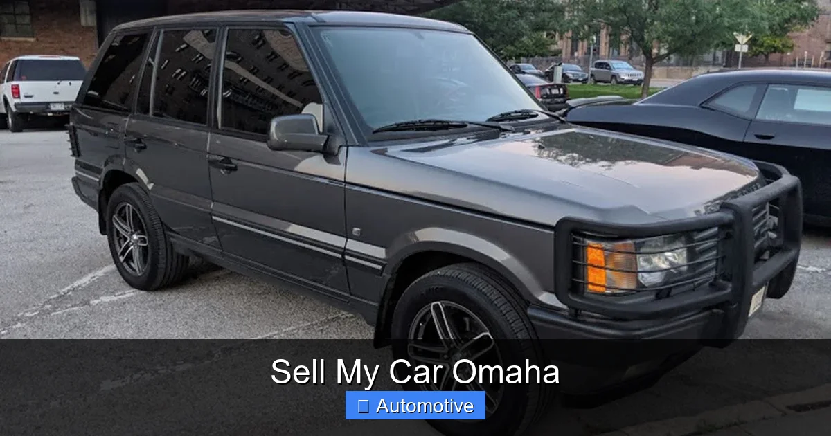 Sell My Car Omaha