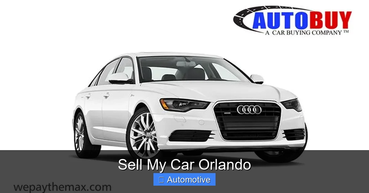 Sell My Car Orlando