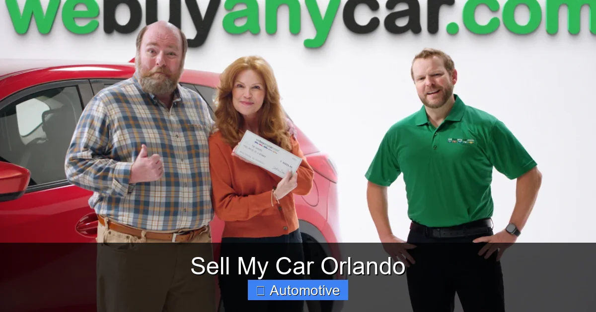 Sell My Car Orlando
