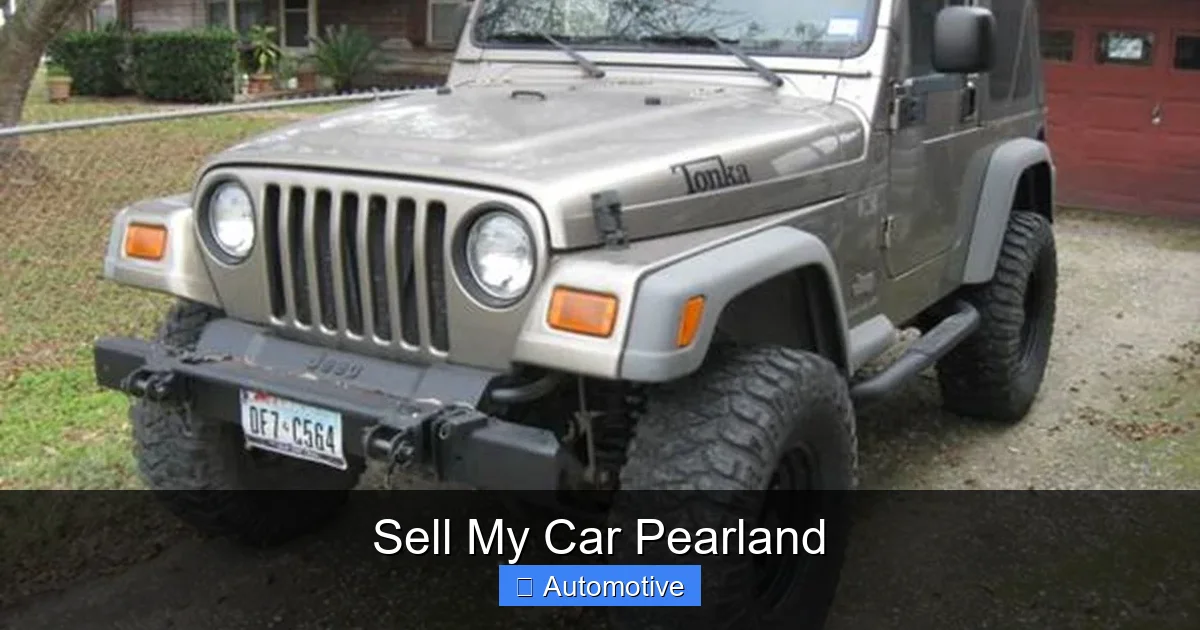 Sell My Car Pearland