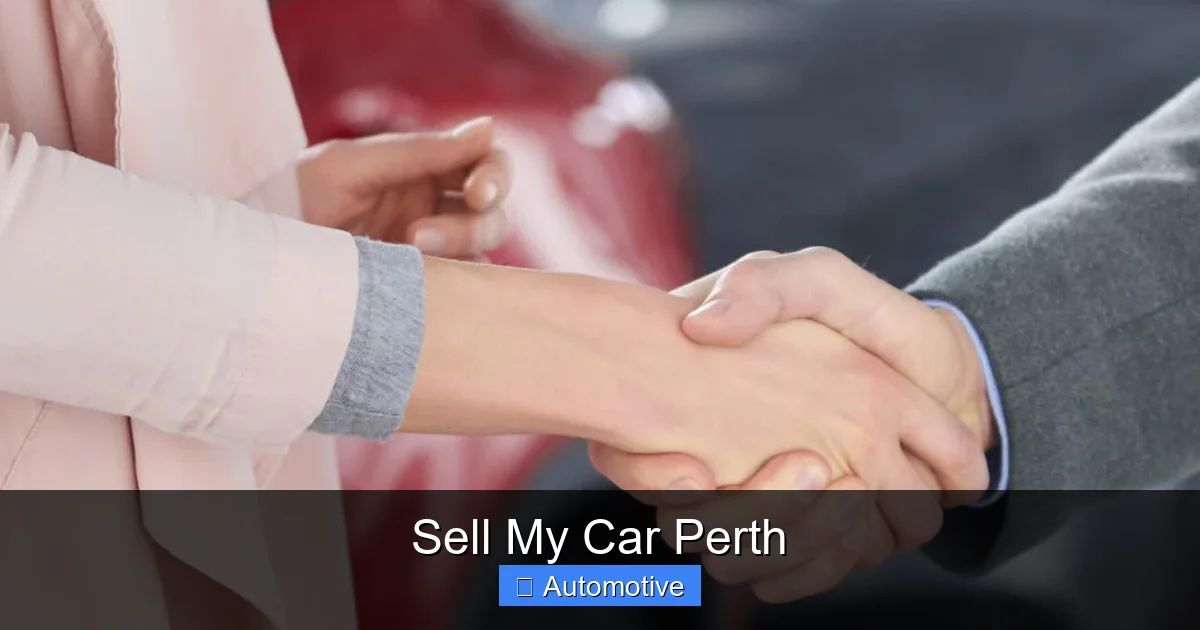 Sell My Car Perth