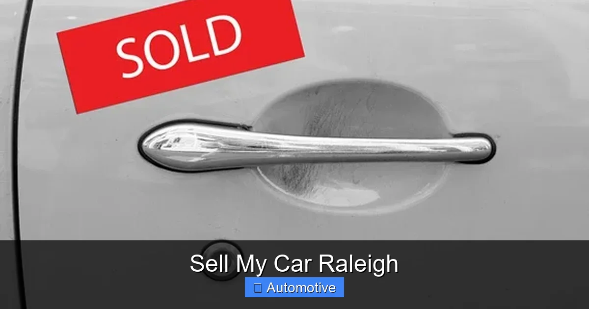 Sell My Car Raleigh